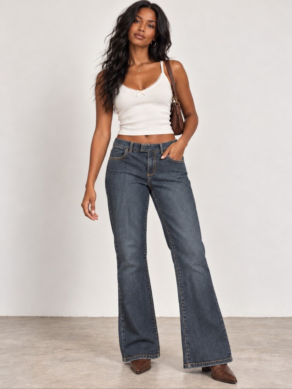 ❤️ BANANA REPUBLIC VINTAGE Y2K LOW RISE RELAXED BOOTCUT TROUSER JEANS, 10 (30)